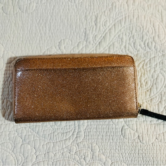 KATE SPADE Rose Gold Glittery Wallet - Picture 3 of 4